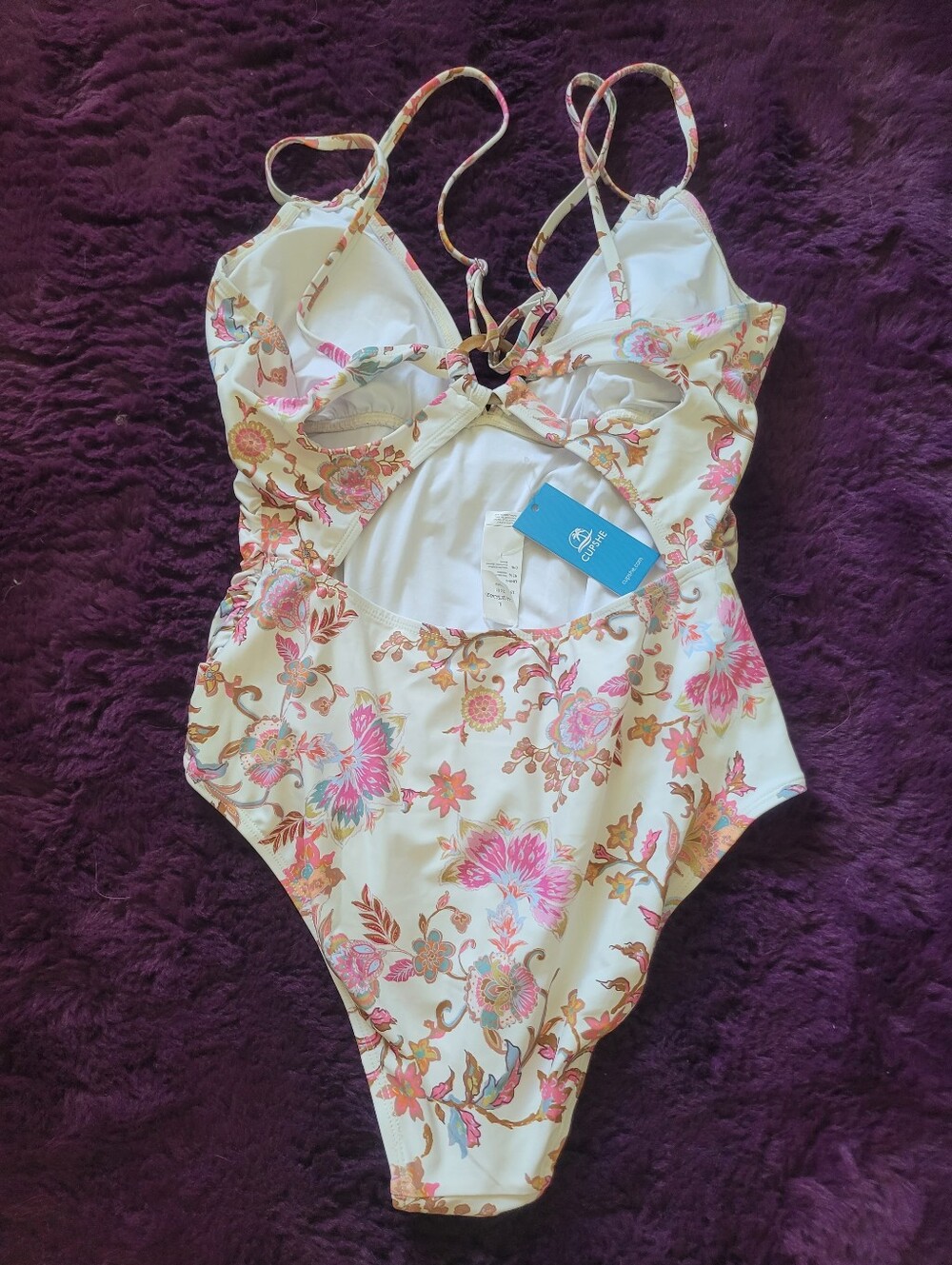 NWT Paisley Swimsuit - Picture 2 of 3
